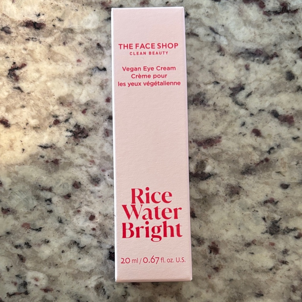 New In Bow The Face Shop Vegan Eye Cream 20ML/0.67 oz Skin Care Nightime Routine